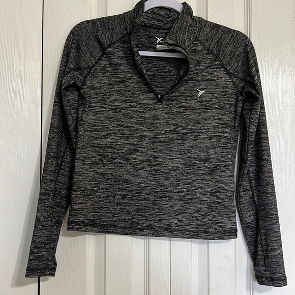 Old Navy Other - Old Navy Active Kids Pop Over Size 10/12 Large Charcoal Heather Grey